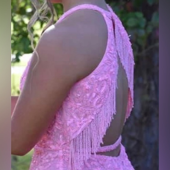 sherri hill light pink - Picture 4 of 5